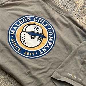 Sold Out Malbon Golf the Players Championship Pocket Tee Sz Large PGA tour